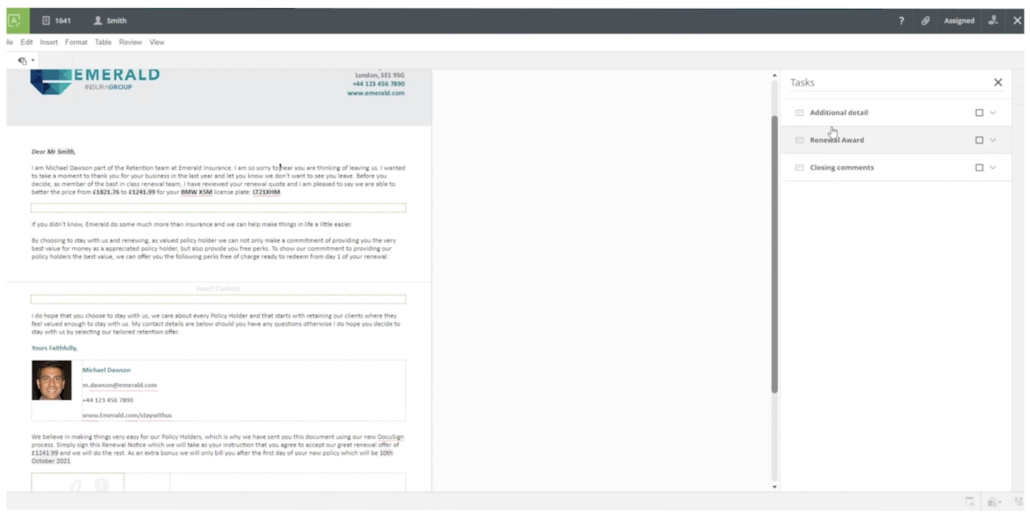 Quadient screenshot - 1 Meilleures Plates-formes d’Expérience Digitale Évaluées pour 2026