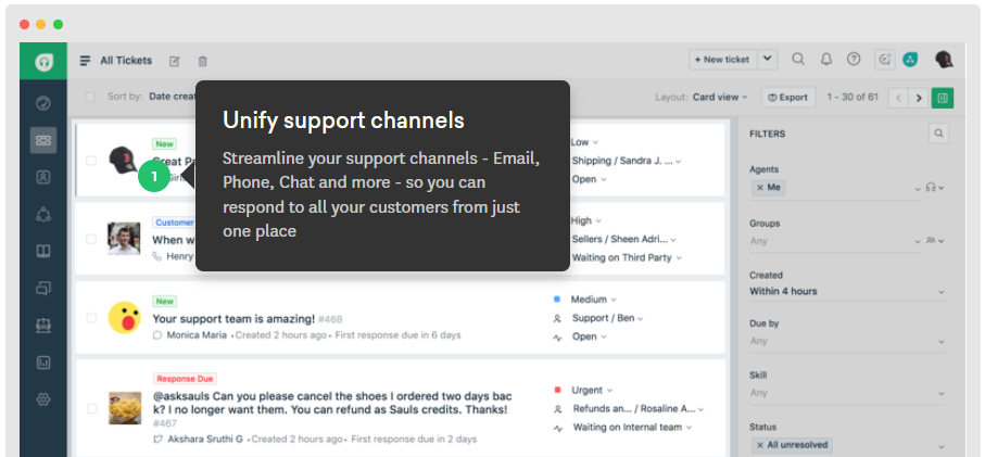Freshdesk screenshot - 1 Meilleurs Logiciels de Service Client Gratuits de 2026