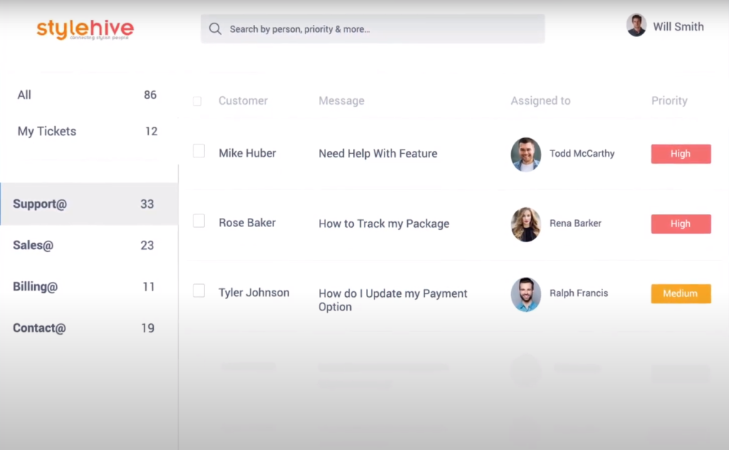 ProProfs Help Desk screenshot - 20 Beste Kundentracking-Software im Jahr 2026