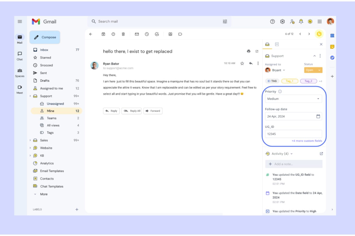 Hiver screenshot - 1 beste Customer Success Software-Lösungen 2026