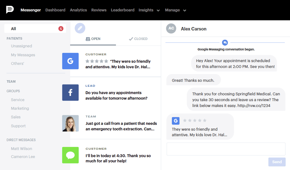 Podium screenshot - 1 beste Customer Success Software-Lösungen 2026