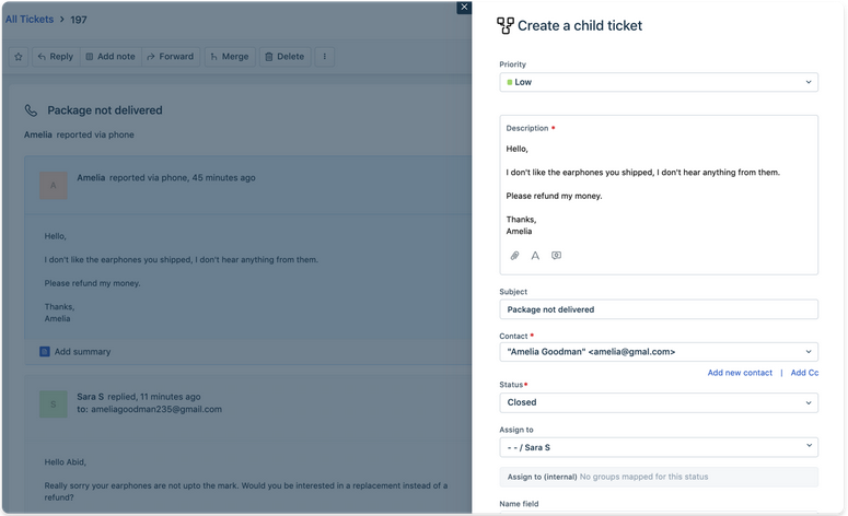 Freshdesk screenshot - 19 meilleurs logiciels de suivi du service client en 2026