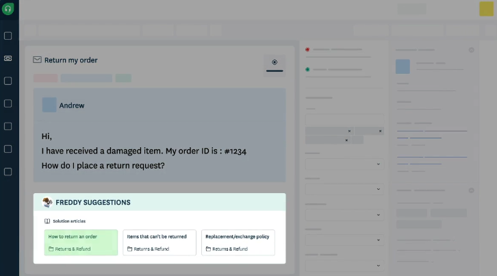 Freshdesk screenshot - 24 Meilleurs logiciels de gestion de tickets de service client de 2026