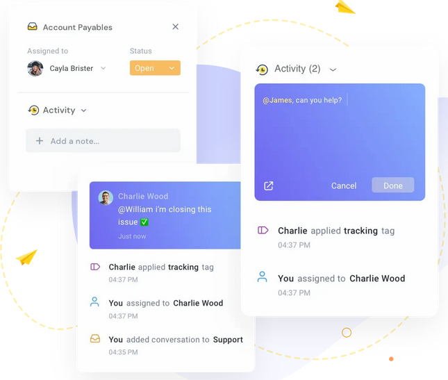 Hiver screenshot - 26 Meilleurs Logiciels De Chat Service Client Pour Petites Entreprises [2026]