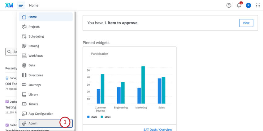 Qualtrics XM screenshot - 11 Beste KI-Software zur Kundenstimmungsanalyse im Jahr 2026