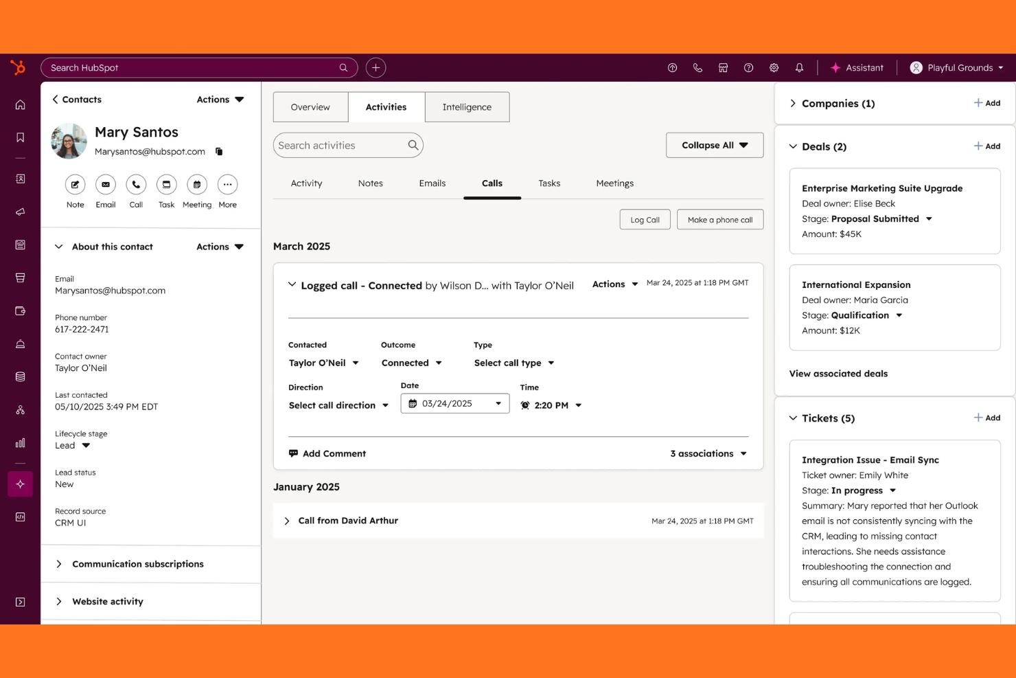 HubSpot Service Hub screenshot - 15 Plateformes d’Auto-Service Client IA en 2026