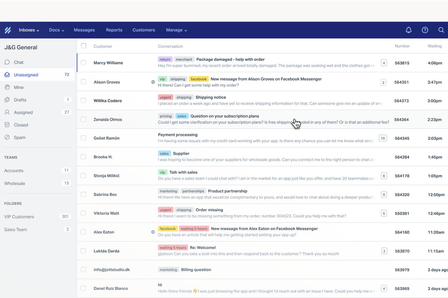 Help Scout screenshot - 24 beste Zendesk-Alternativen im Test 2026