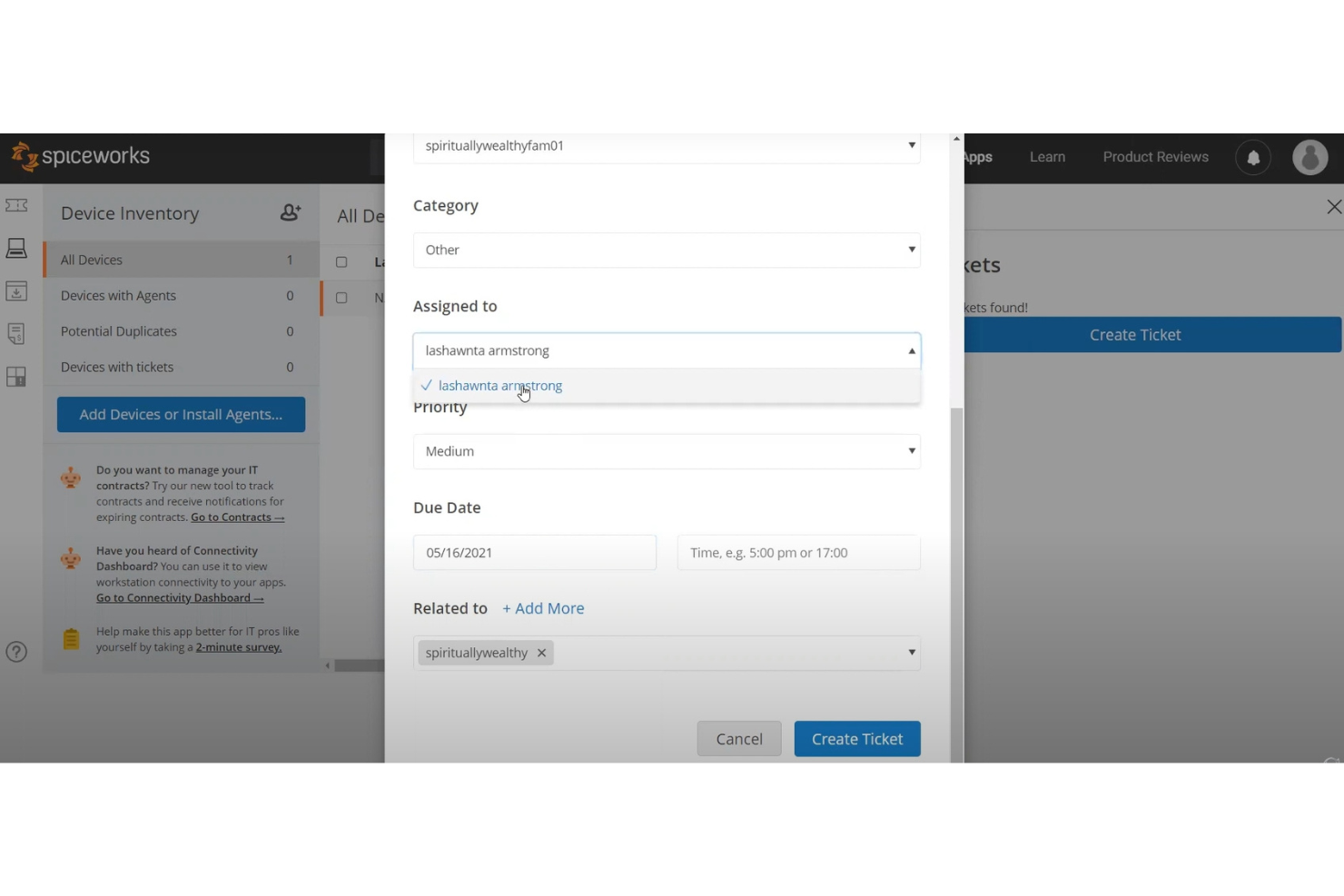 Spiceworks screenshot - 15 Beste Groove-Alternativen im Test 2026