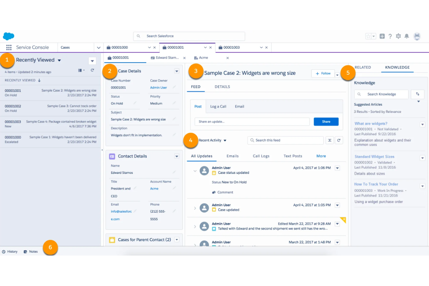 Salesforce Service Cloud screenshot - 24 Meilleures alternatives à Zendesk examinées en 2026