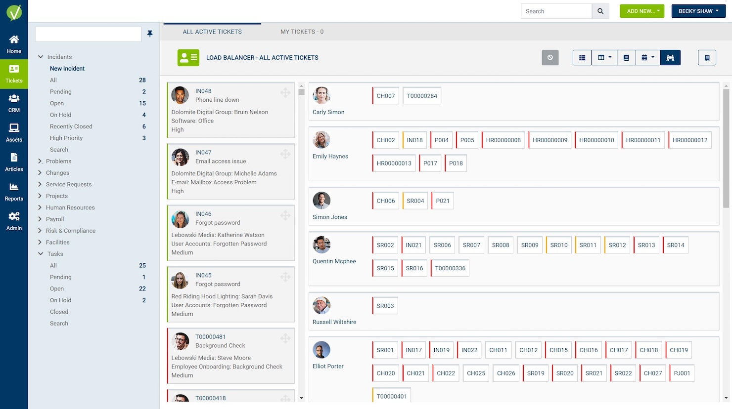 Vivantio screenshot - 24 beste Zendesk-Alternativen im Test 2026