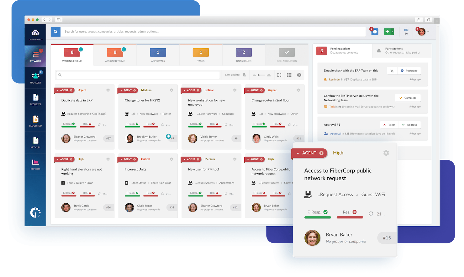 InvGate Service Management screenshot - 22 meilleures alternatives à ServiceNow examinées en 2026
