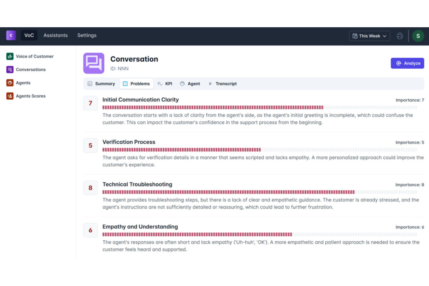 Crescendo screenshot - 10 Mejores Plataformas de Experiencia del Cliente Para Mejorar la Experiencia del Cliente 2026