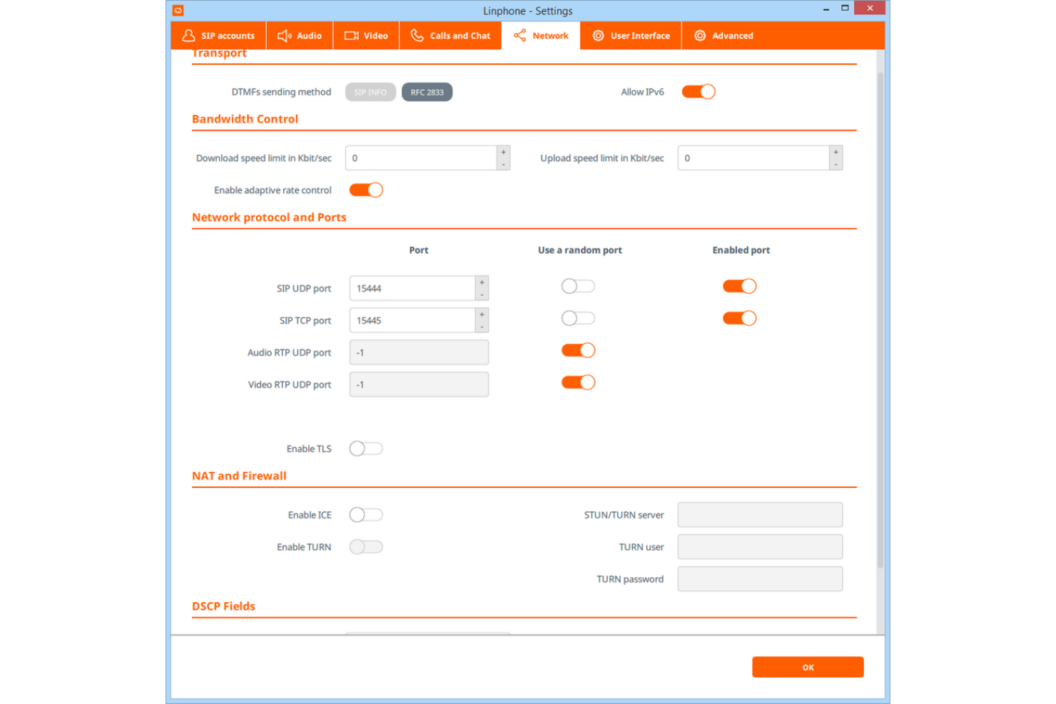 Linphone screenshot - 13 Meilleurs VoIP Gratuits En 2026