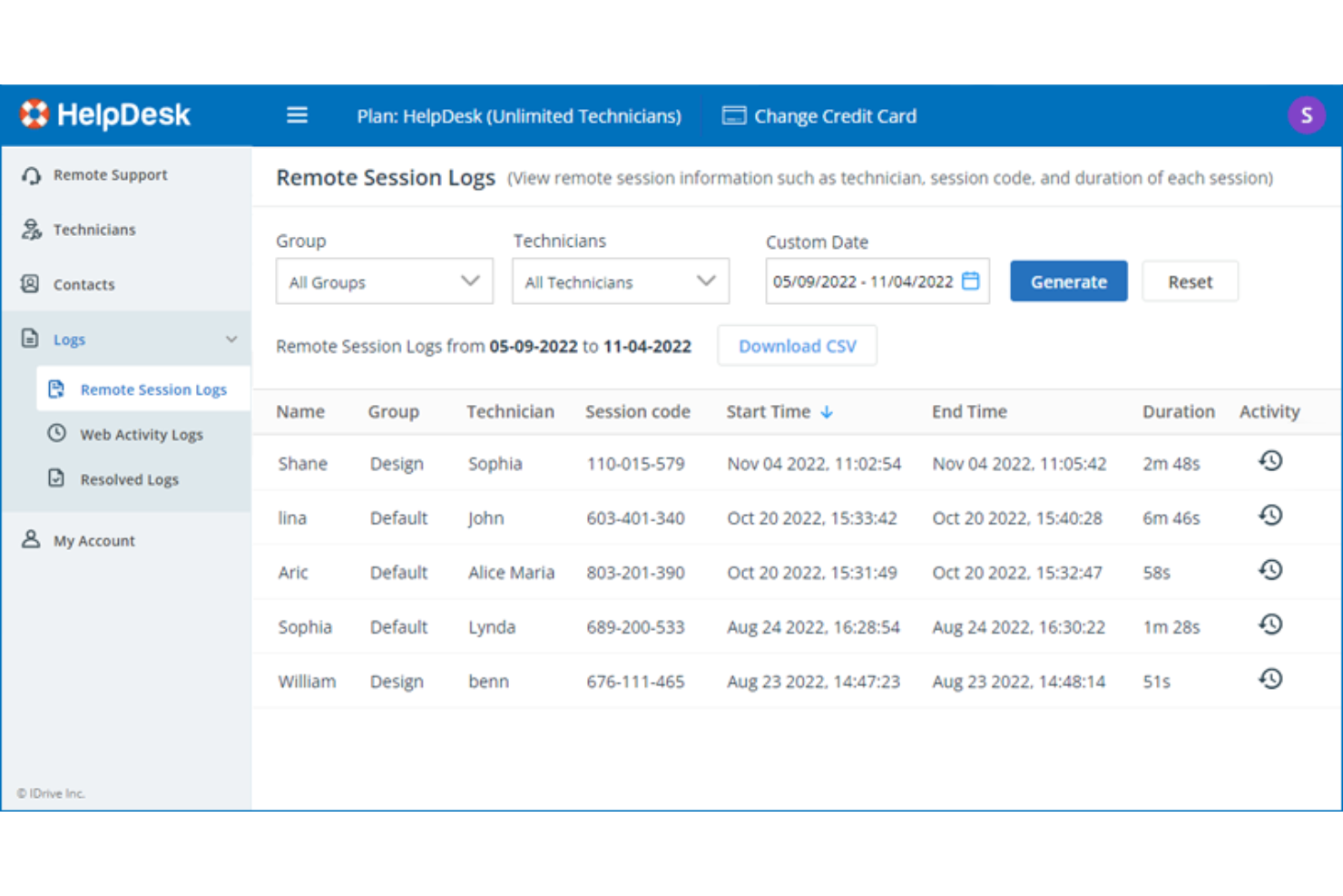 RemotePC HelpDesk screenshot - 10 beste Remote-Helpdesk-Software im Jahr 2026