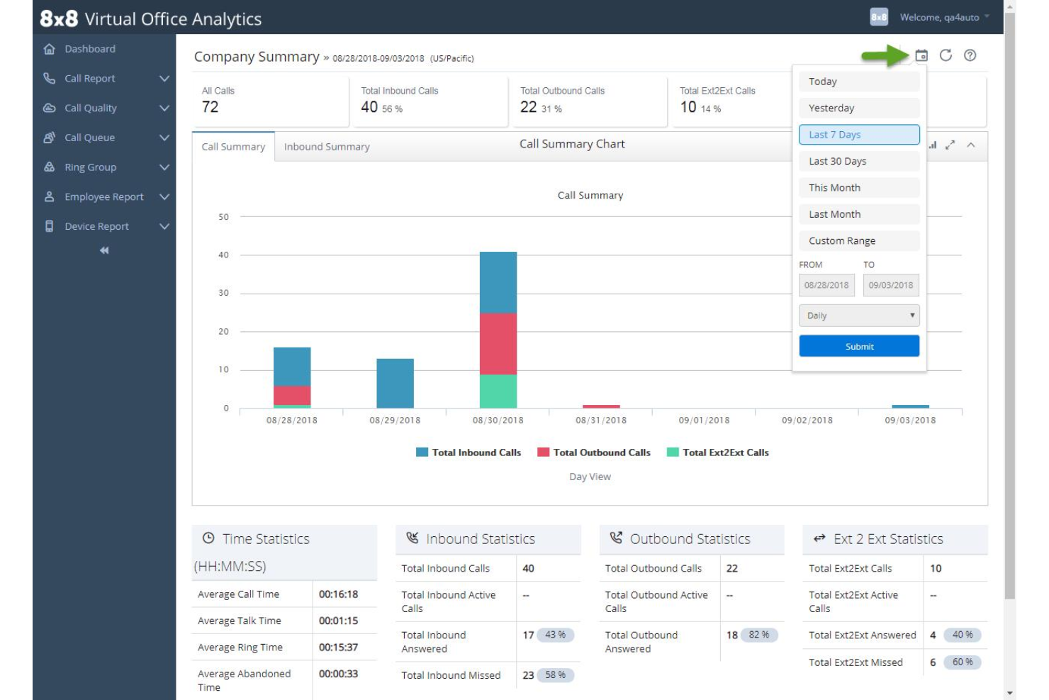 8x8 screenshot - 10 beste gehostete VoIP-Anbieter im Jahr 2026
