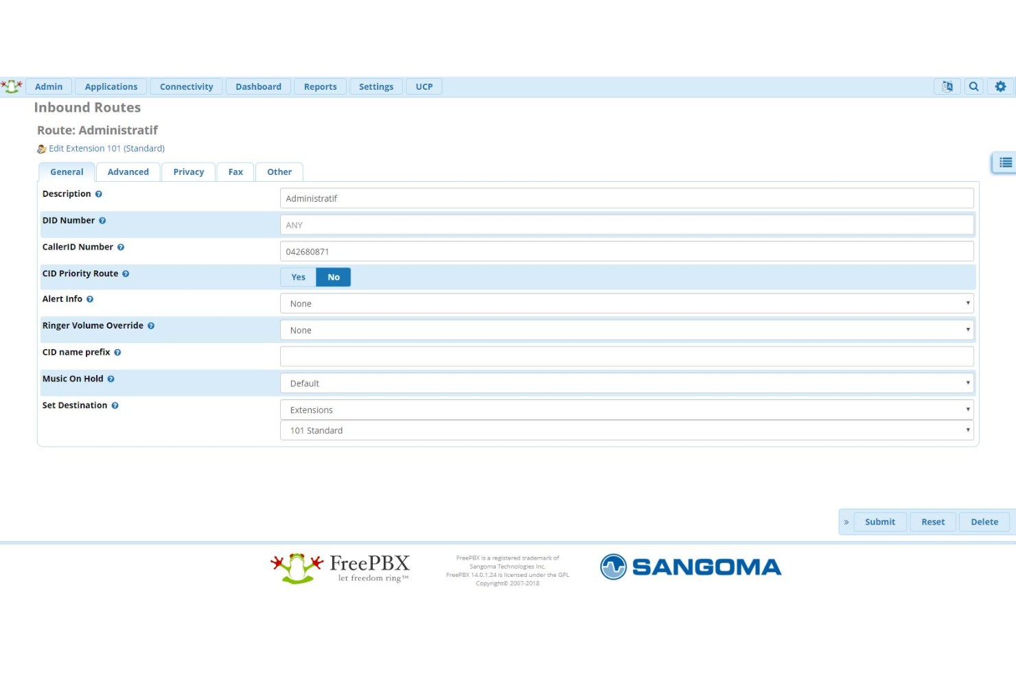 FreePBX screenshot - 13 Migliori VoIP Gratuiti nel 2026