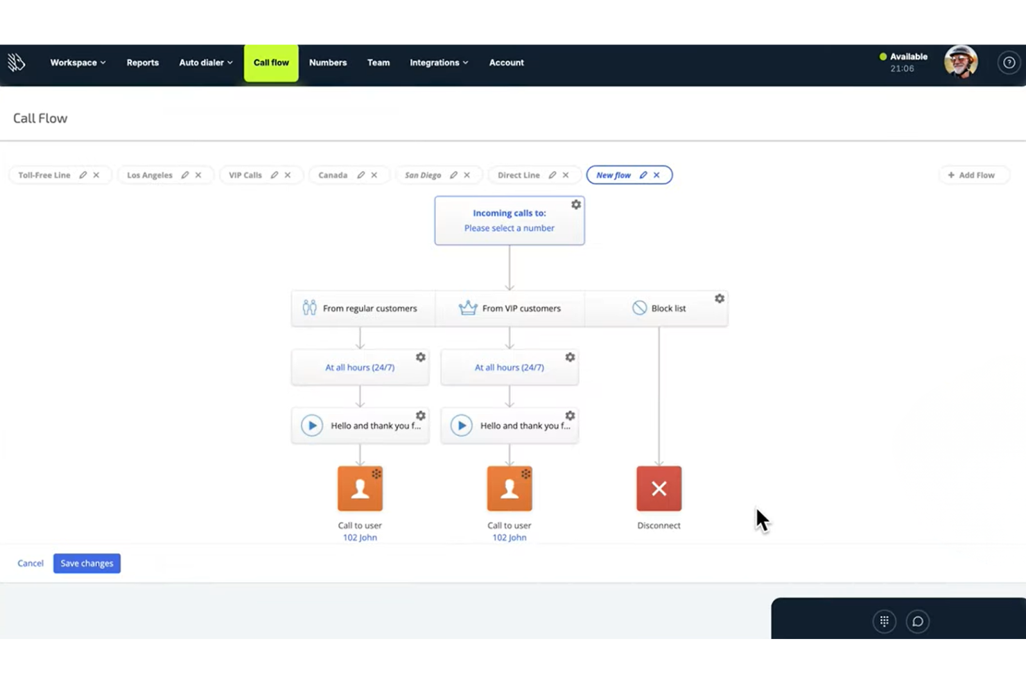 MightyCall screenshot - 10 Migliori sistemi telefonici VoIP per piccole imprese nel 2026