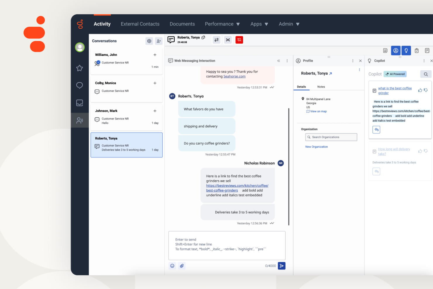Genesys Cloud CX screenshot - 10 alternativas a Kixie en 2026