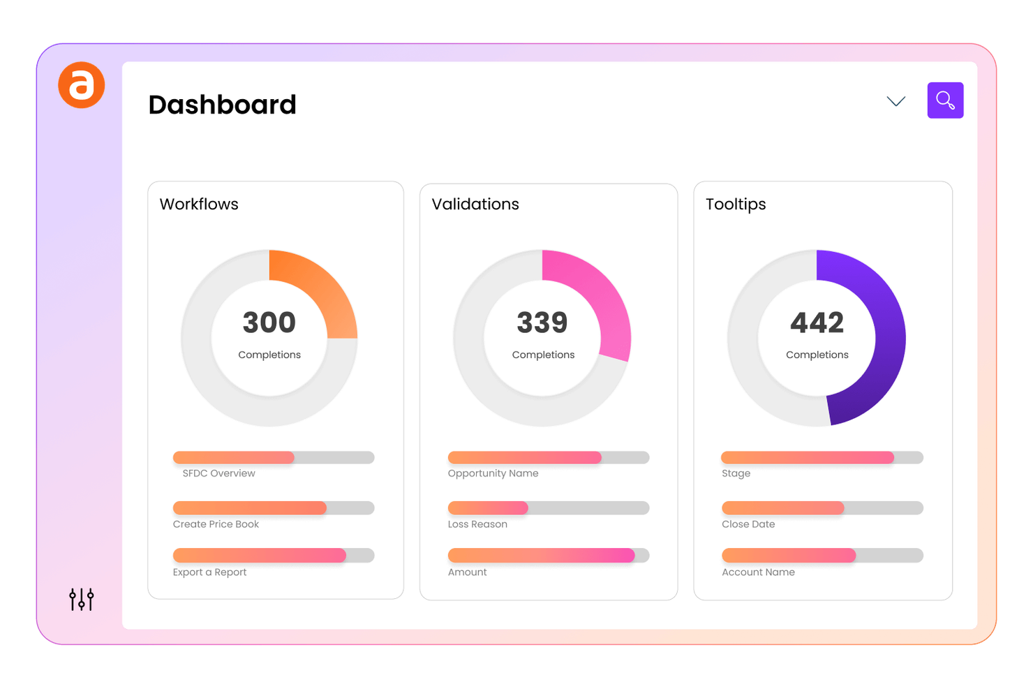 Apty screenshot - 10 alternative a WalkMe selezionate per 2026