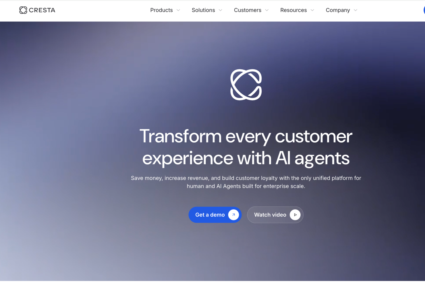 Cresta screenshot - 10 migliori concorrenti di Genesys per 2026