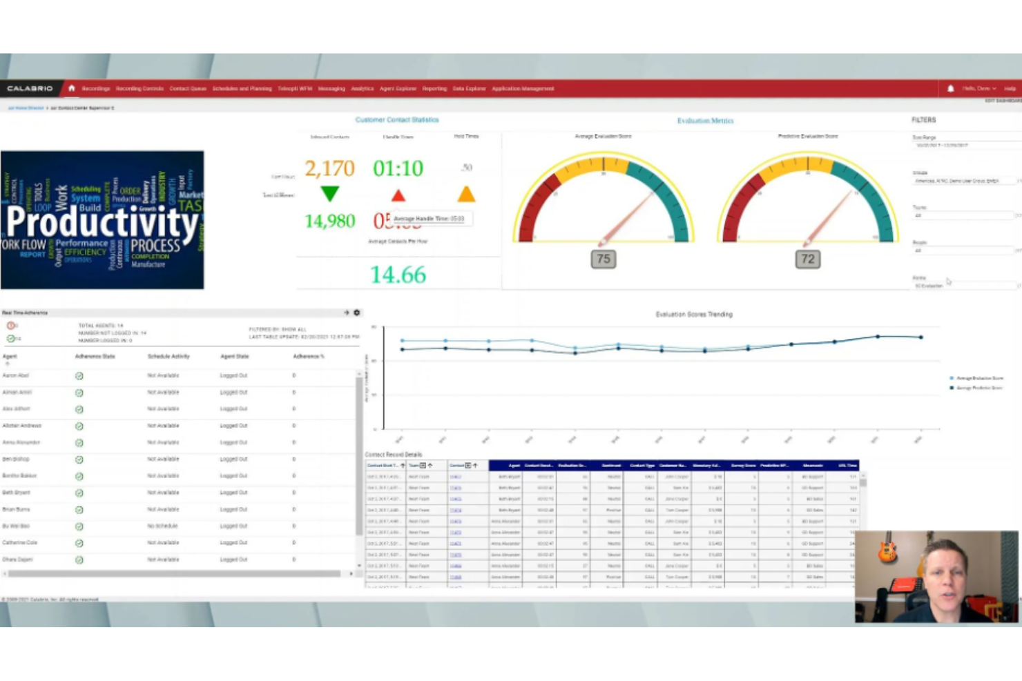 Verint screenshot - 10 Alternativas a Talkdesk para 2026