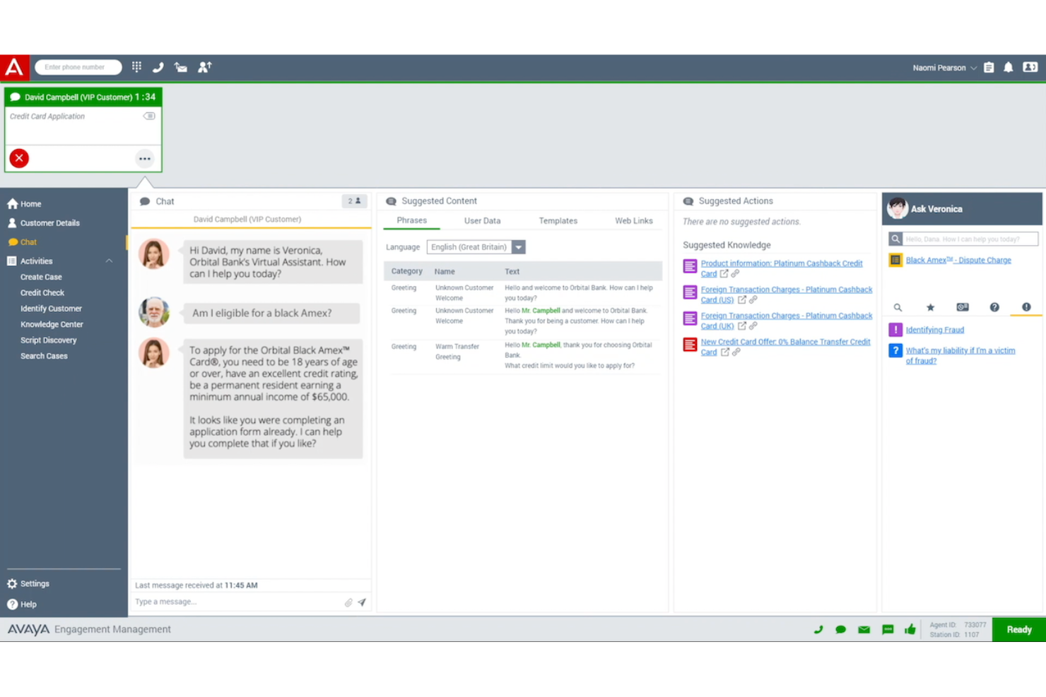 Avaya screenshot - 10 alternative a Talkdesk per il 2026