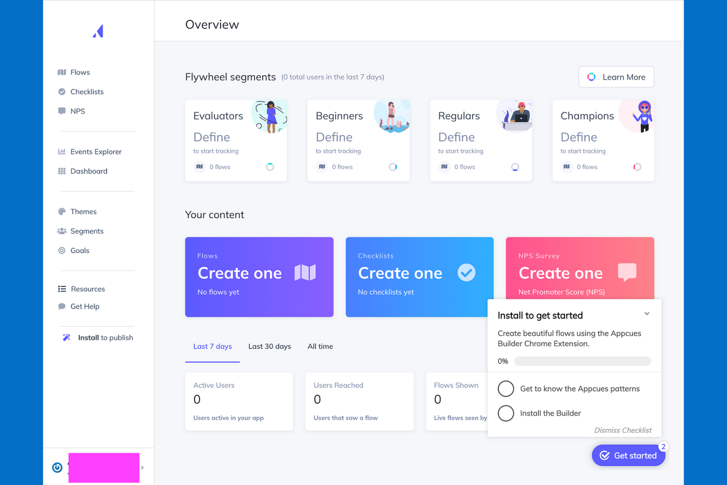 Appcues screenshot - 10 migliori alternative a Pendo recensite per il 2026
