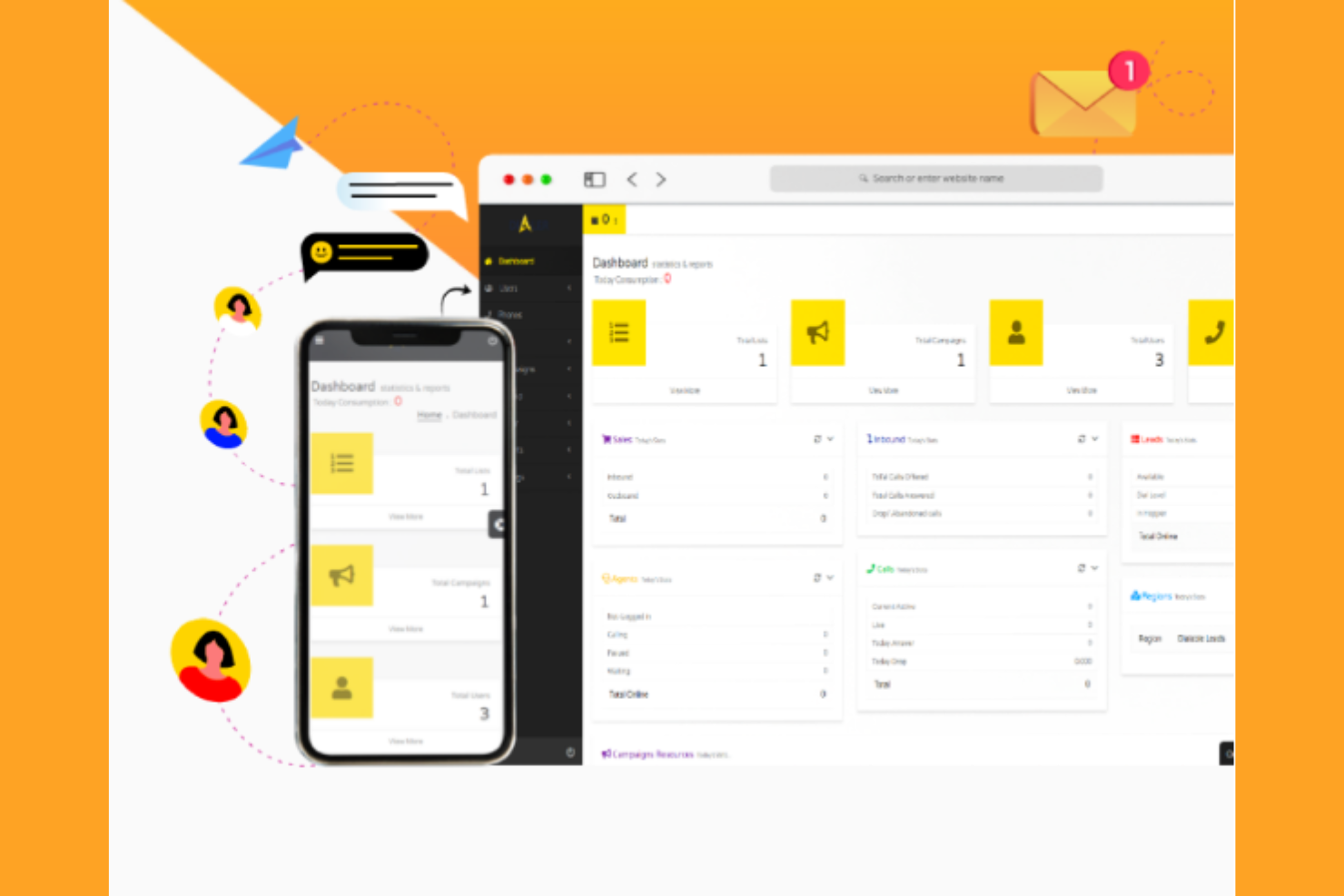 Dialer360 screenshot - 10 migliori sistemi di composizione automatica per call center recensiti nel 2026
