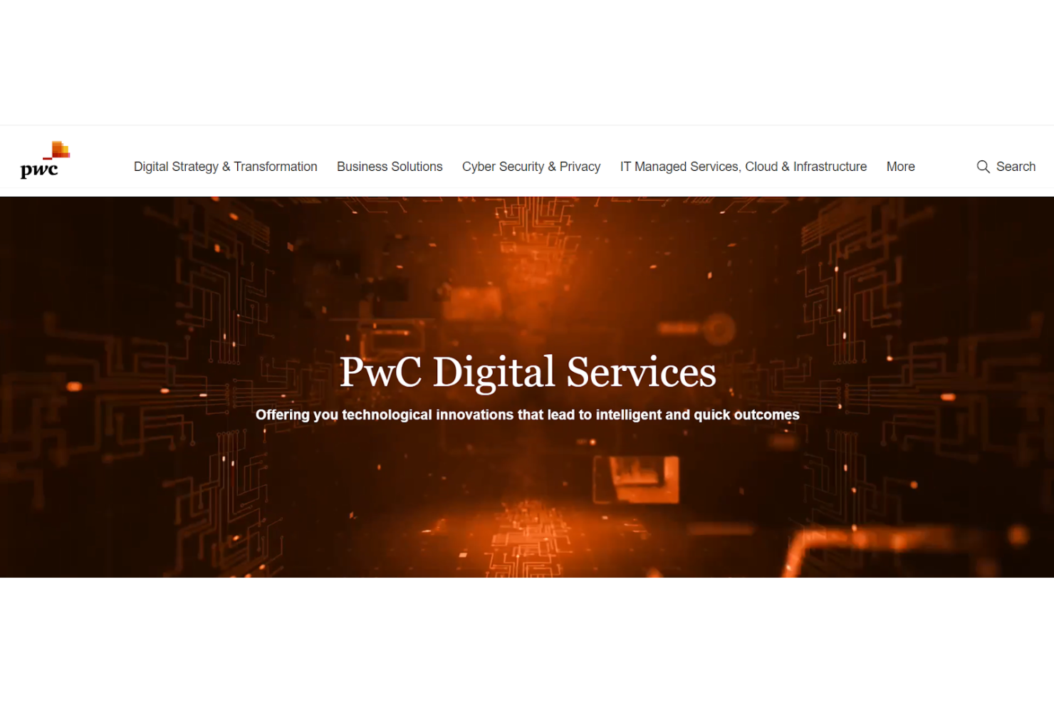 PwC screenshot - 10 mejores empresas de monitoreo de la experiencia digital para 2026