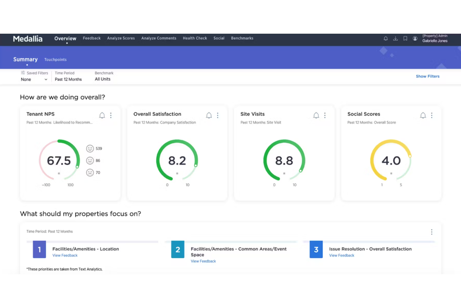 Medallia screenshot - 10 Mejores Opciones de Software de Gestión de Calidad para Centros de Llamadas en 2026