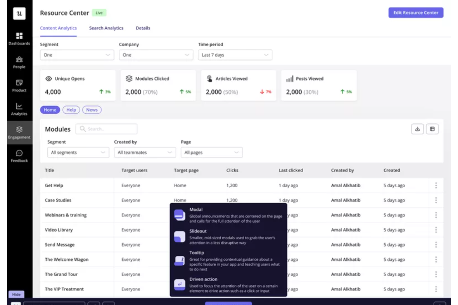 Userpilot screenshot - 10 Migliori Piattaforme per Sondaggi Clienti Recensite nel 2026