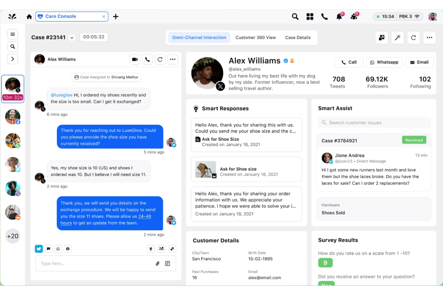 Sprinklr screenshot - 10 Migliori Software di Assistenza Clienti Social Recensiti Nel 2026