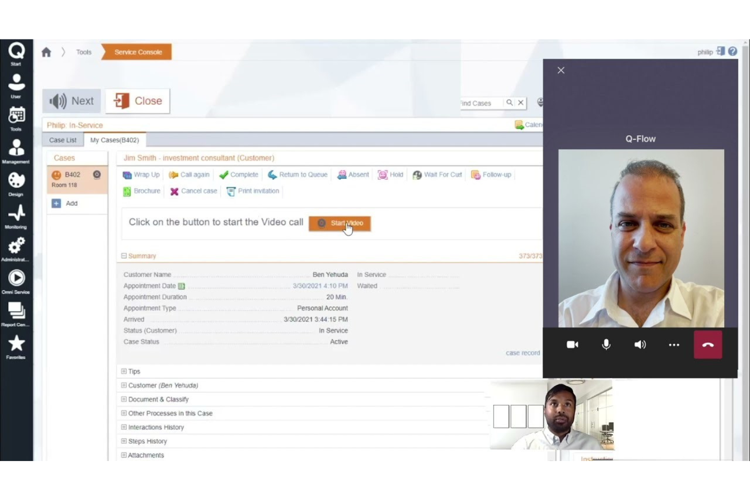 Q-nomy screenshot - 10 migliori software per la gestione dei flussi dei clienti del 2026
