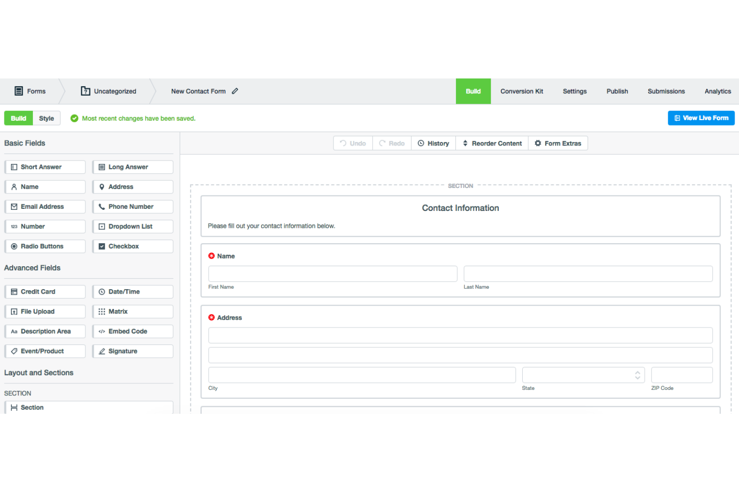 Formstack screenshot - 10 mejores creadores de formularios de 2026: revisados y comparados