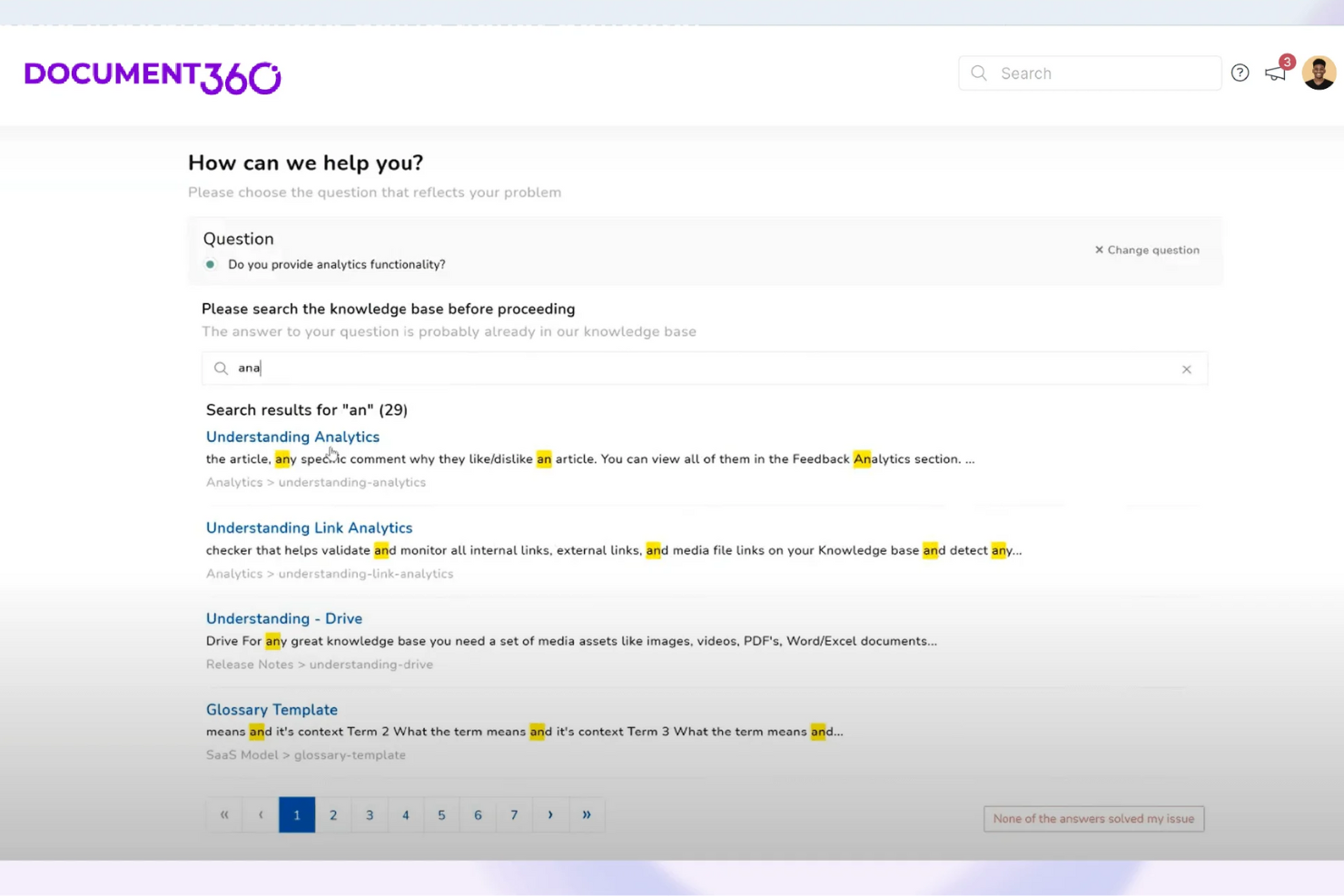 Document360 screenshot - 10 Migliori Basi di Conoscenza per Helpdesk del 2026: A Confronto