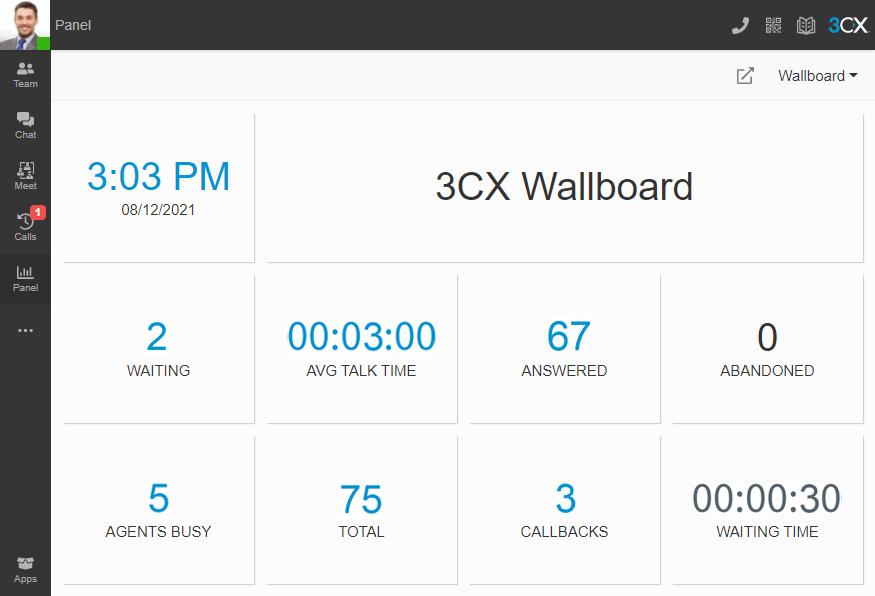 3CX screenshot - 10 Migliori Soluzioni di Chat dal Vivo per Team di Assistenza Clienti nel 2026