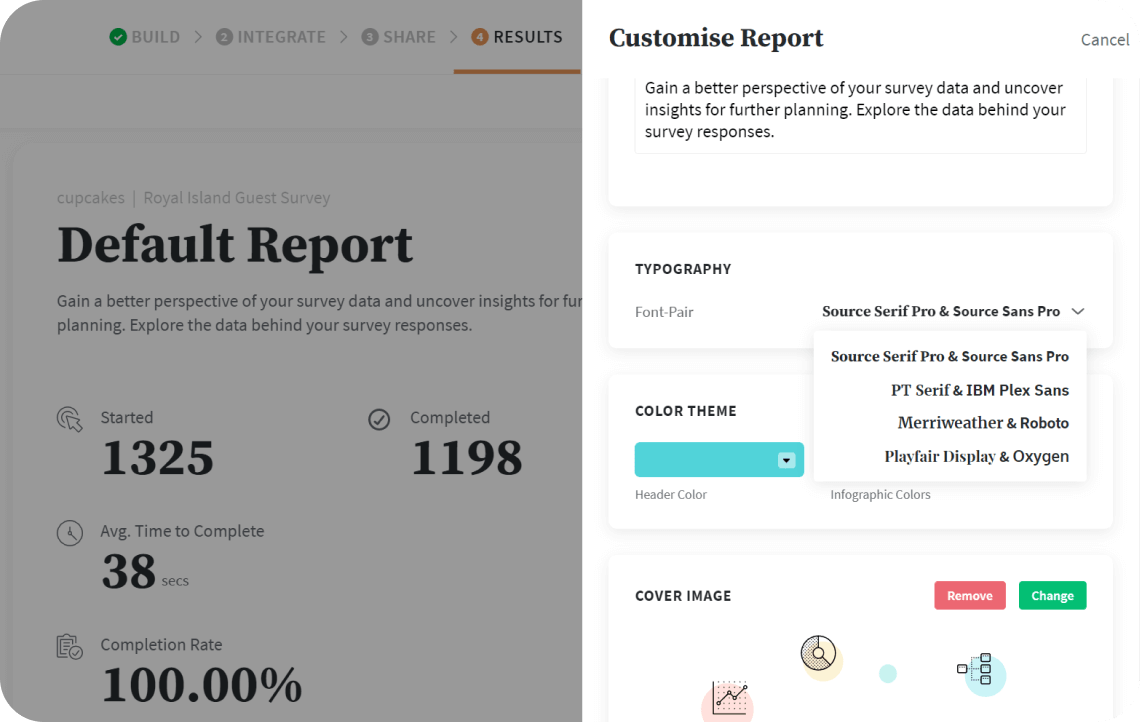 SurveySparrow screenshot - 10 migliori piattaforme di sondaggi online per ottenere insight nel 2026