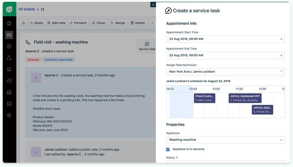 Freshdesk screenshot - 10 migliori software per la gestione delle email del servizio clienti nel 2026