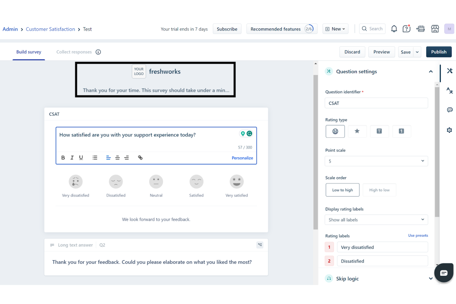 Freshdesk screenshot - 10 Mejores Software de Retroalimentación de Clientes de 2026