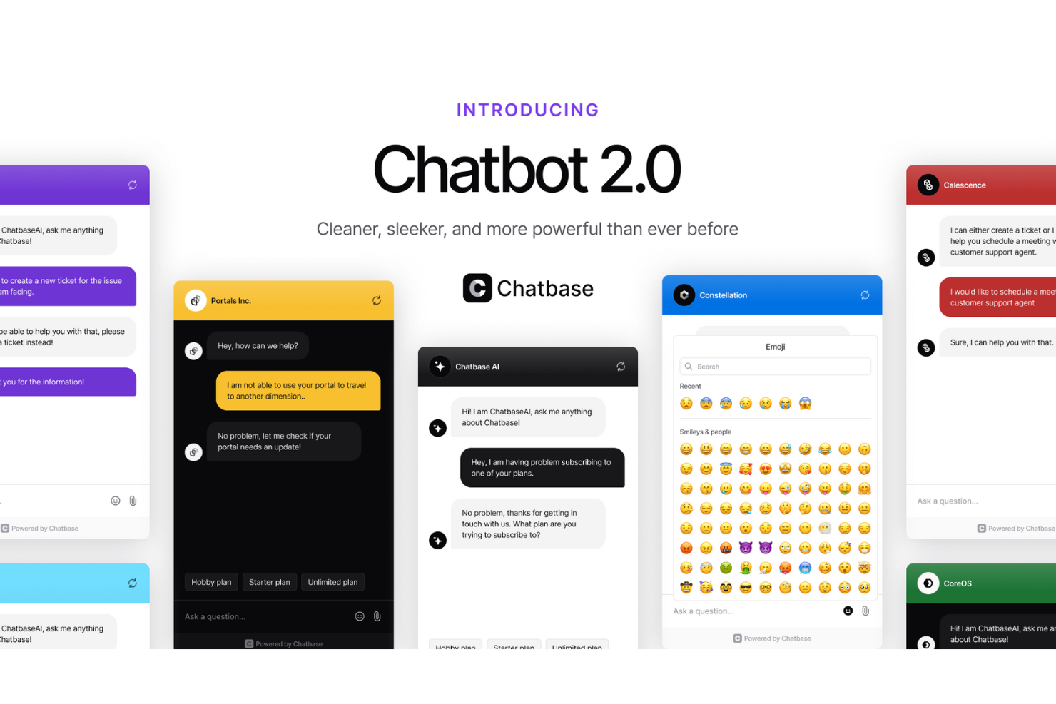 Chatbase screenshot - 10 migliori soluzioni di assistenza clienti AI per professionisti CX