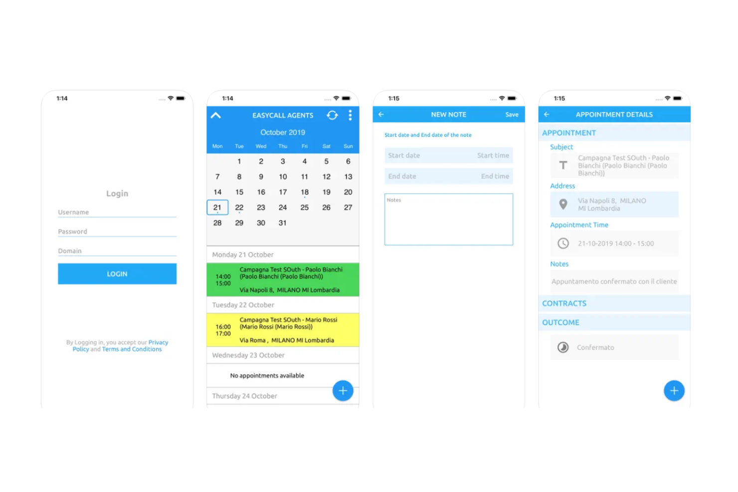EasyCall screenshot - 10 Migliori Soluzioni per la Registrazione dei Call Center Recensite nel 2026