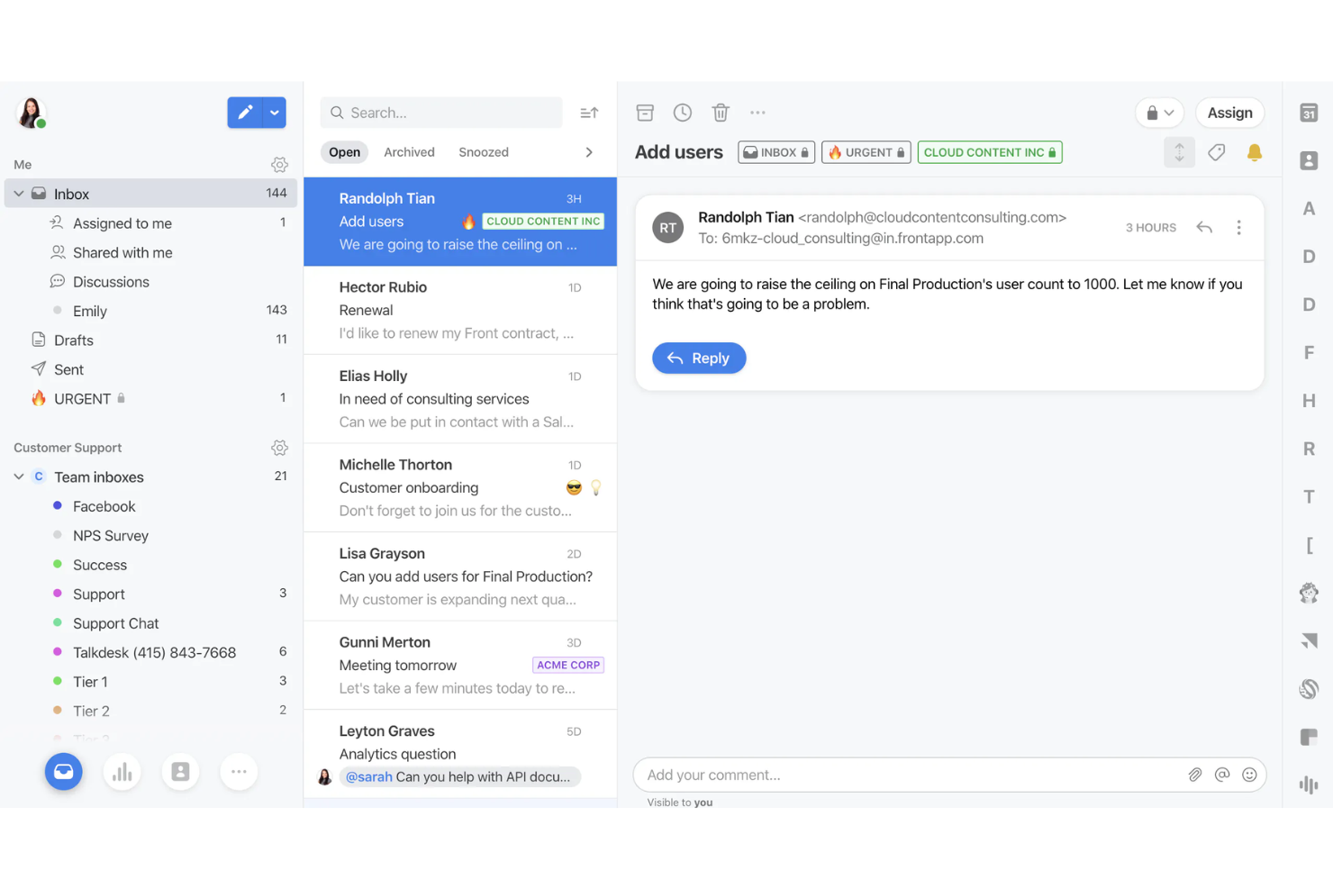 Front screenshot - I 14 Migliori Software Help Desk Gratuiti per Team CX nel 2026