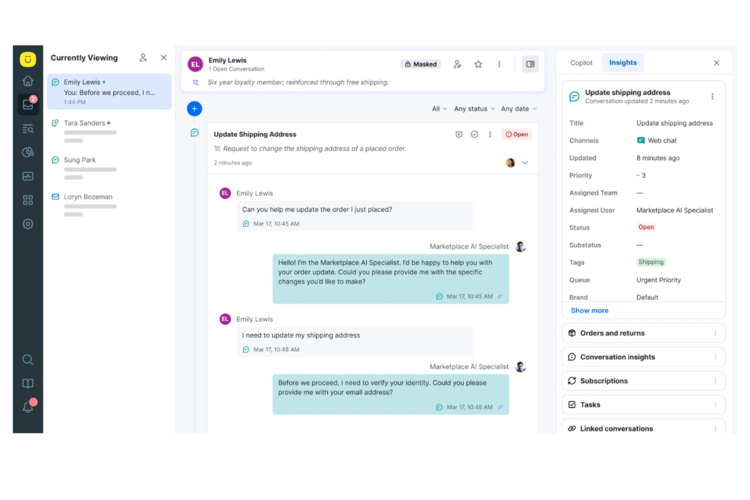 Kustomer screenshot - 10 Mejores Software de Soporte al Cliente con IA en 2026