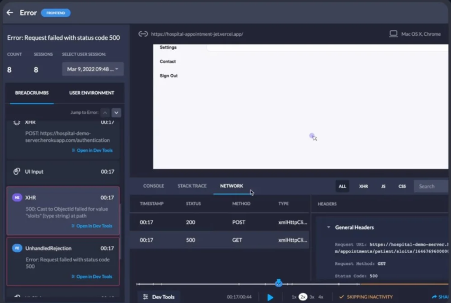 Zipy screenshot - 10 Mejores Programas de Grabación de Sesiones Analizados en 2026