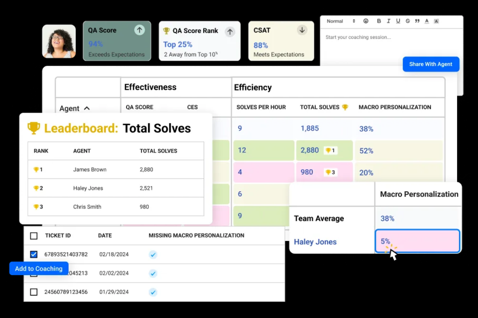 MaestroQA screenshot - 10 migliori soluzioni per la registrazione dello schermo nei call center recensite nel 2026