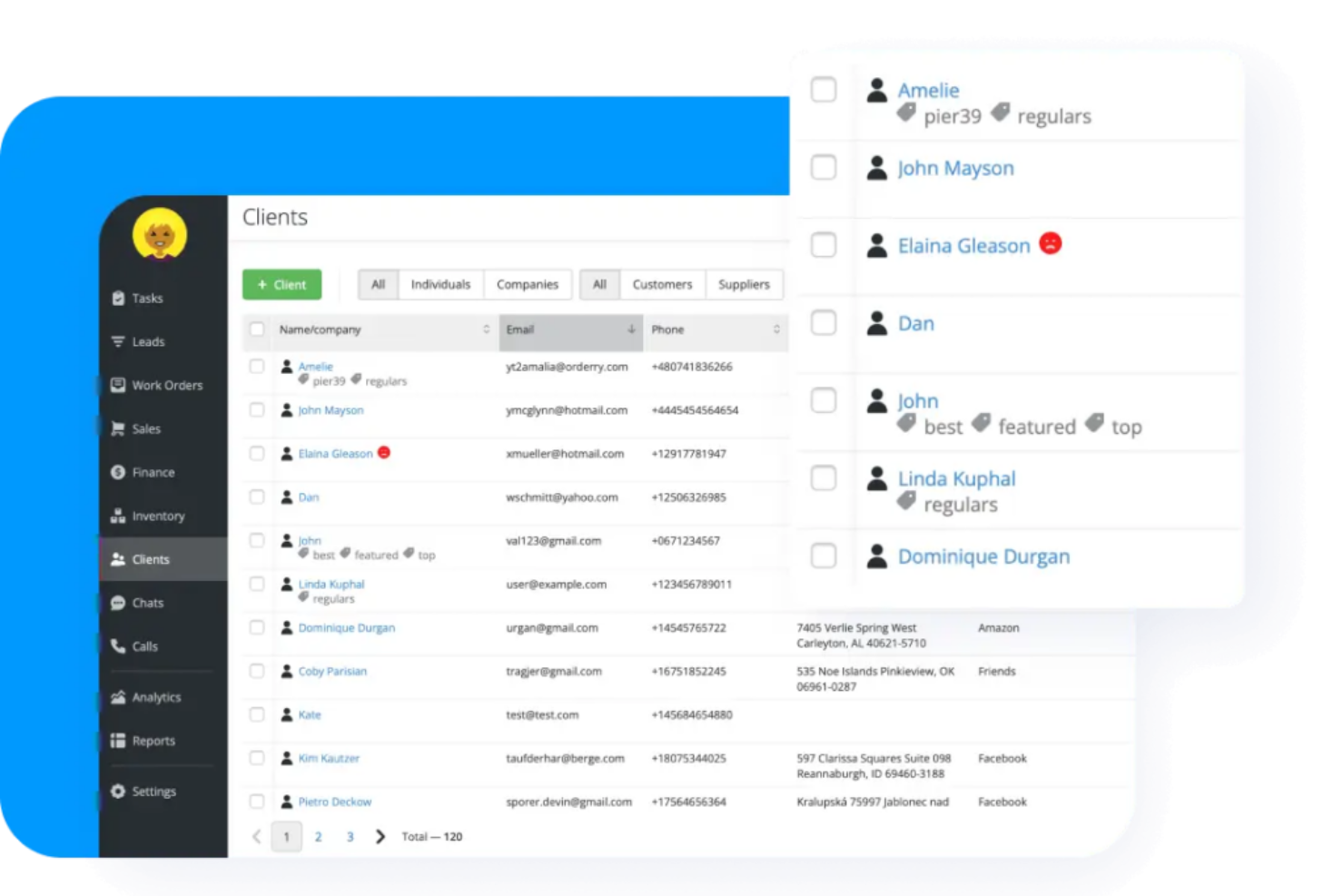 Orderry screenshot - Las 10 Mejores Soluciones de Software para la Gestión de Datos de Clientes en 2026