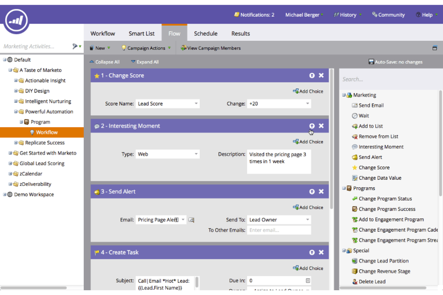 Adobe Marketo Engage screenshot - 10 Mejores Alternativas a Braze Analizadas en 2026