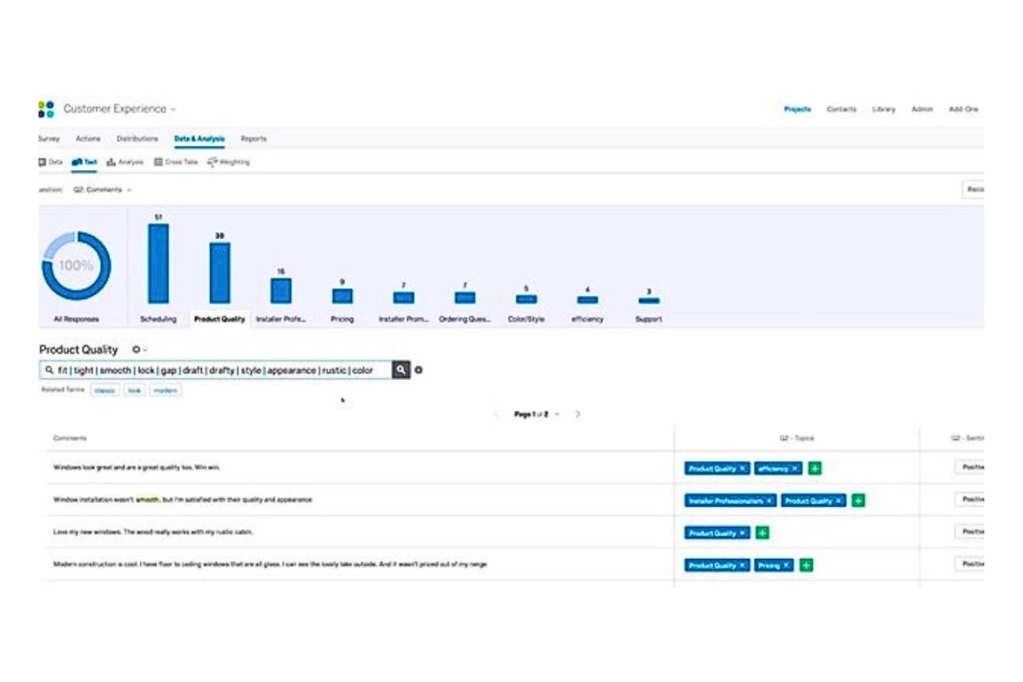 Qualtrics CoreXM screenshot - Le 10 migliori soluzioni di software per sondaggi aziendali per il 2026