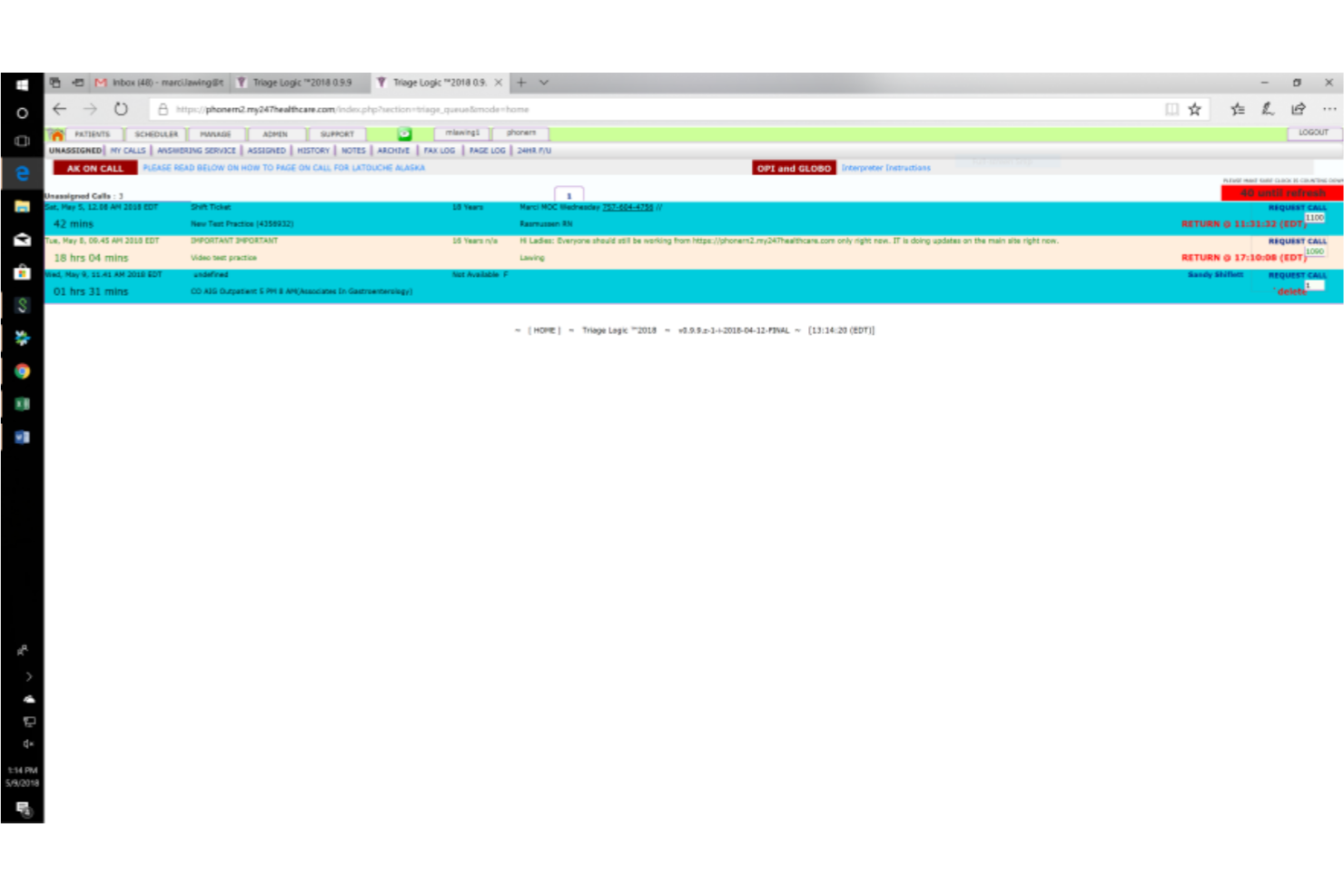 TriageLogic screenshot - 13 migliori software per call center sanitari nel 2026