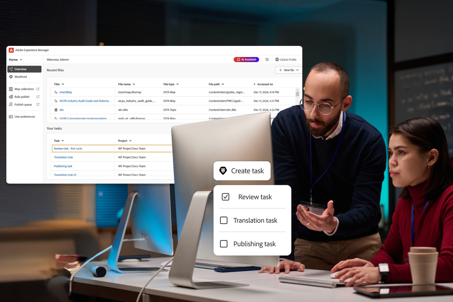 Adobe Experience Manager screenshot - 10 Mejores Plataformas de Experiencia Digital Analizadas para 2026